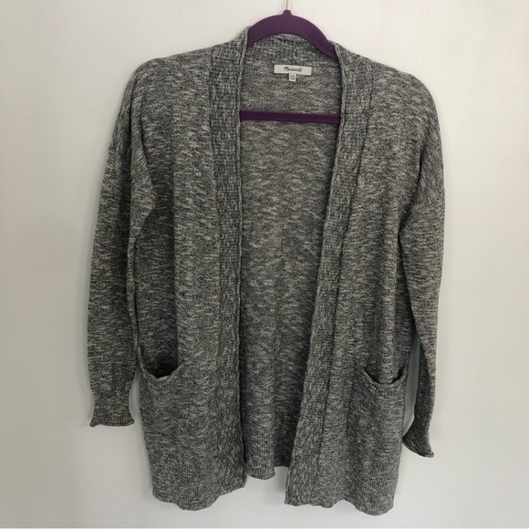 Madewell Sweaters - MADEWELL Women’s Heathered Grey Cardigan Knit Sweater Sz XXS